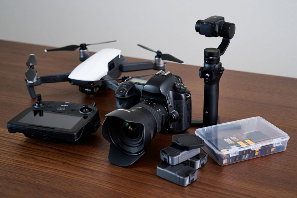 Materiel de photographie immobilière